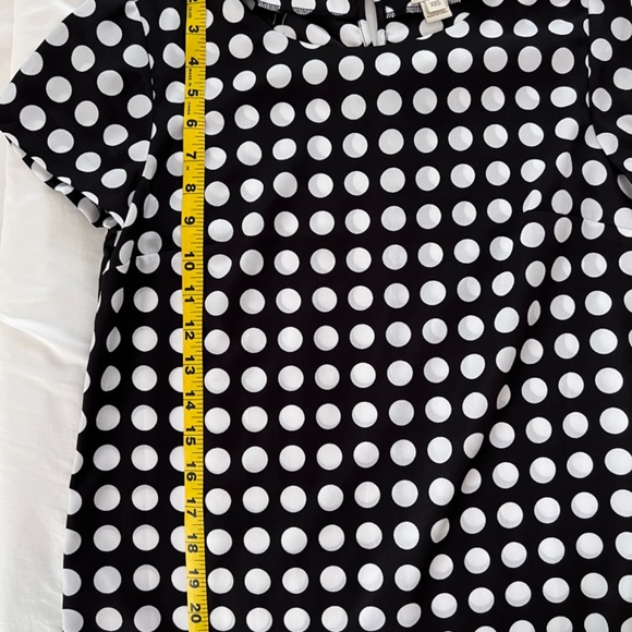 J Crew Polkadot Blouse XXS - Picture 5 of 5